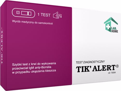 TIK'ALERT test na boreliozę z krwi