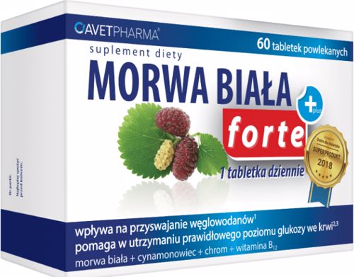 Morwa Biała Plus Forte Avet Pharma
