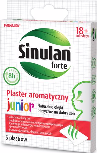 Sinulan Forte Junior plaster aromatyczny
