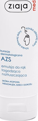 Ziaja Med Kuracja Dermatologiczna AZS emulsja do rąk łagodząco-natłuszczająca