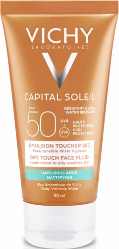 Vichy Ideal Soleil Emulsion Anti-Brillance SPF 50 Matująca emulsja do twarzy