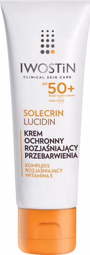 Iwostin Solecrin Lucidin krem na przebarwienia SPF 50+