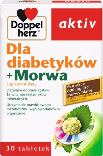 Doppelherz Aktiv Dla diabetyków + Morwa