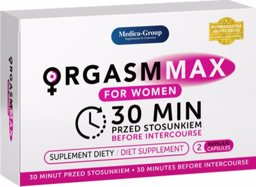 Orgasm Max kapsułki dla kobiet