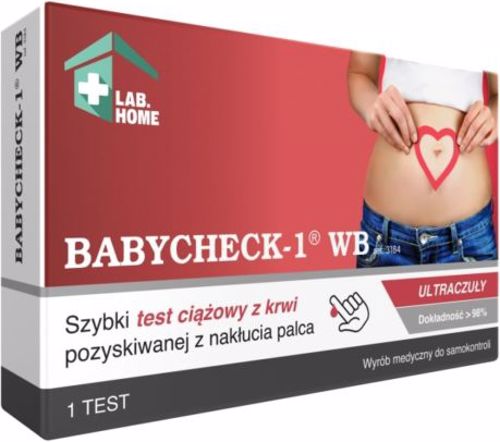 BabyCheck-1 WB test ciążowy z krwi