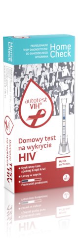 Home Check Autotest HIV domowy test do wykrywania HIV