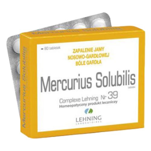 Mercurius Solubilis Complexe Lehning Nr 39
