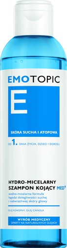 Emotopic hydro-micelarny szampon kojący