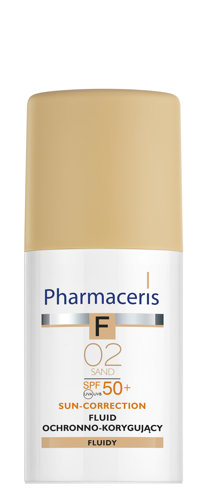 Pharmaceris F fluid ochronno-korygujący SPF 50+ 02 sand
