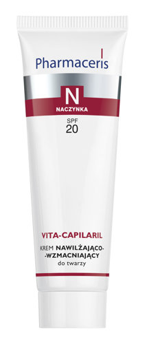 Pharmaceris N Vita-Capilaril krem nawilżająco-wzmacniający do twarzy SPF 20