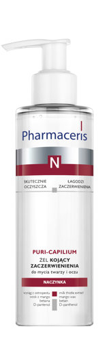 Pharmaceris N Puri-Capilium żel kojący zaczerwienienia do mycia twarzy i oczu