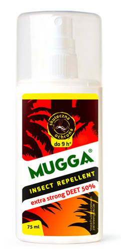 Mugga spray 50% na komary i kleszcze