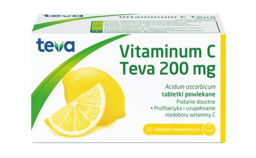 Vitaminum C Teva 200 mg