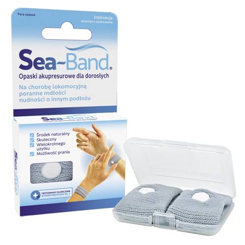 Sea-Band opaska akupresurowa przeciw mdłościom dla dorosłych