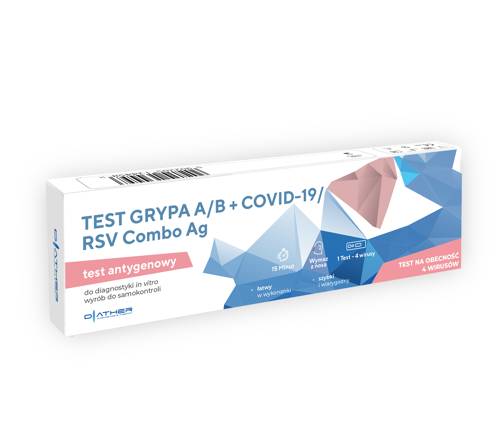 Test antygenowy Grypa A/B + COVID-19 RSV Combo Ag Diather