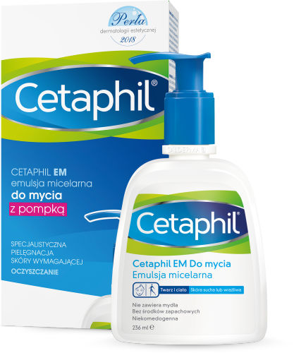 Cetaphil EM emulsja micelarna do mycia 236 mililitrów (z pompką) w aptekach internetowych