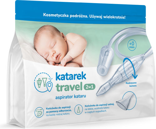 Katarek Travel 2w1 aspirator