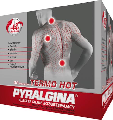 Pyralgina Thermo Hot plaster silnie rozgrzewający