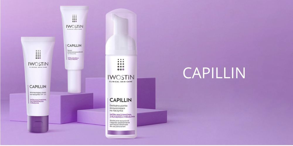 Iwostin Capillin - kosmetyki do skóry naczynkowej, problematycznej i dojrzałej