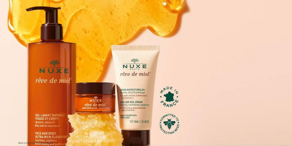 Nuxe Reve de Miel - miodowe kosmetyki do skóry suchej i wrażliwej
