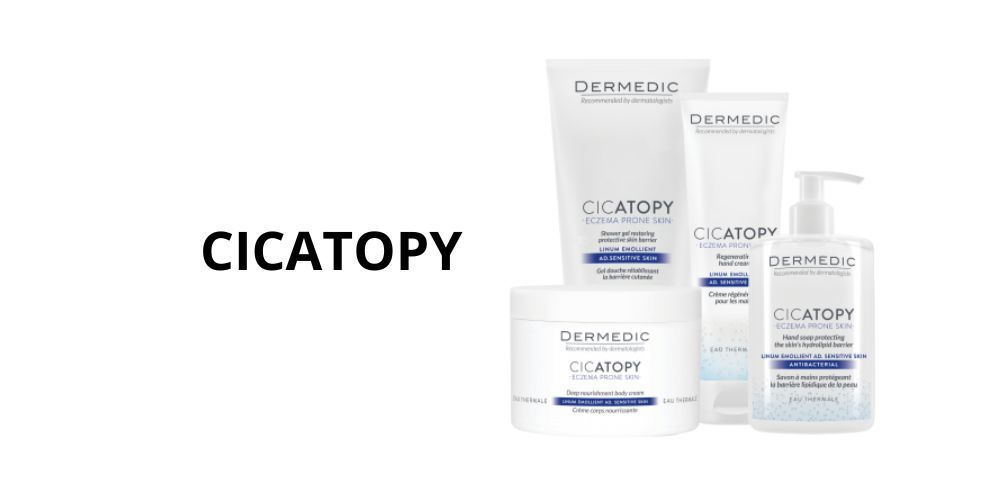 Dermedic Cicatopy - kosmetyki do skóry suchej, atopowej, skłonnej do alergii, egzemy i łuszczycy
